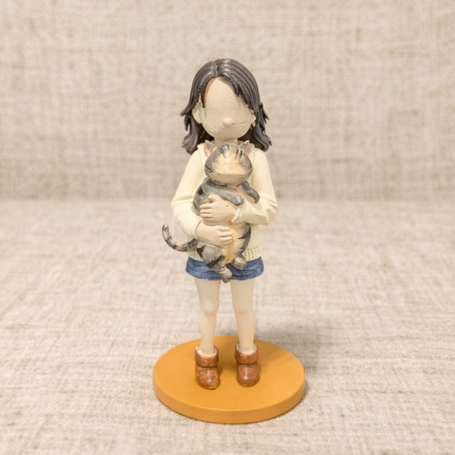 Custom wedding cake topper – baby shower keepsake with soft details